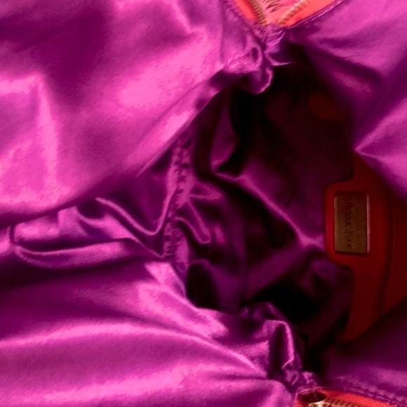 ❤️ NEW Deux Lux Designer Pink & Coral Large Purse - Picture 5 of 8